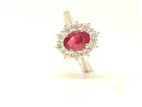 Anello Salvini Donna LOVE for COLOR in Oro bianco Rubino 0.83 Ct 81059896-13 - 81059896-13